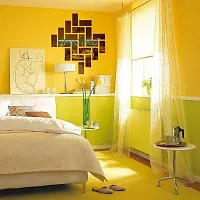 Spectro 20 Rectangle Mirror Stickers for Wall, Wall Mirror Stickers, Wall Stickers for Hall Room, Bed Room, Kitchen.-thumb3