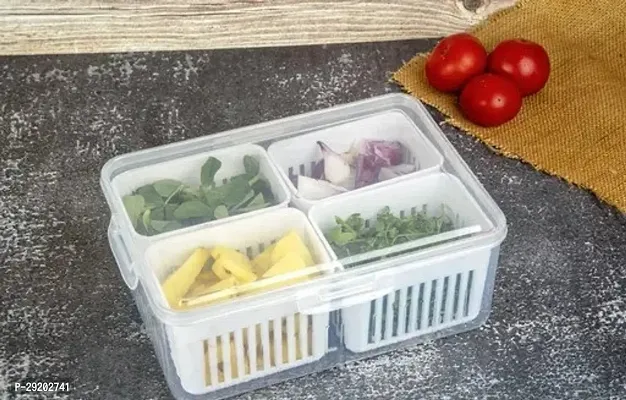 Fridge Food Storage 4 Section Container-thumb0