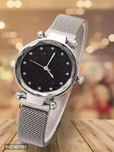 Stylish Stainless Steel Analog Watch For Women