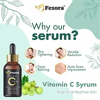 Fezora Professional Vitamin C Face Serum - Skin Brightening Serum , Anti-Aging, Skin Repair, Supercharged Face Serum, Dark Circle, Fine Line  Sun Damage Corrector Face Serum ( Pack Of 1 )-thumb2