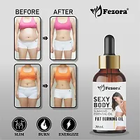 Fezora Fat Burning ,Fat Go, Fat Loss, Body Fitness Oil Pack Of 2 (60ml)-thumb1