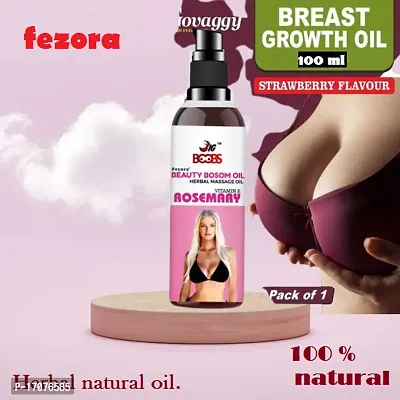 Breast Toning  Massage Oil For Women - 100ml With Apricot Oil And Sea Buckthorn Oil