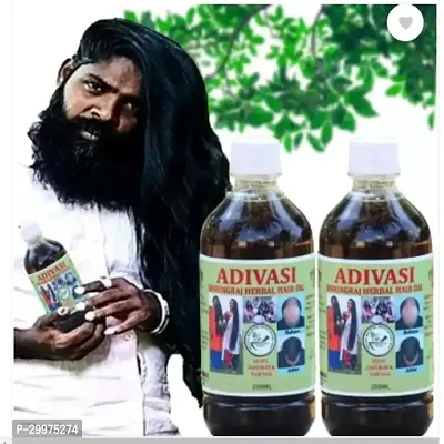 Adivasi Herbal Hair Oil Best Premium Hair Growth Oil Hair Oil  Women girls And Men for Shiny Hair 200ml-thumb2