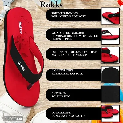 ROKKS Womans Fashion Stylish Soft Comfortable Slipper for Girls/Ladies-thumb5