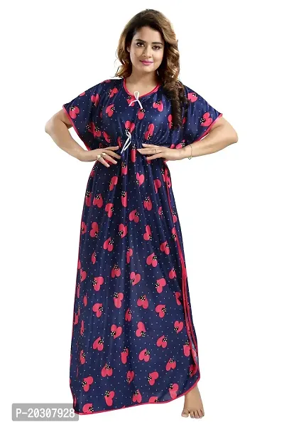 Premium Sarina Kaftan Nighty/Night Dresses For Women-thumb3