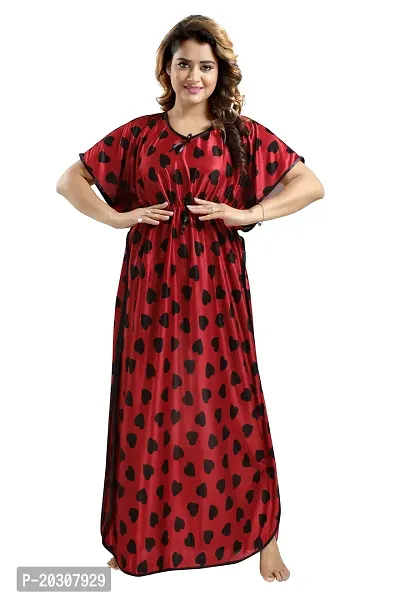 Premium Sarina Kaftan Nighty/Night Dresses For Women-thumb2