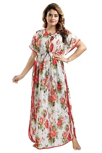 Premium Sarina Kaftan Nighty/Night Dresses For Women-thumb3