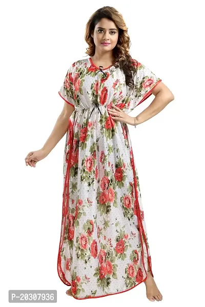 Premium Sarina Kaftan Nighty/Night Dresses For Women-thumb4