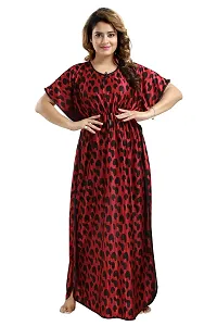 Premium Sarina Kaftan Nighty/Night Dresses For Women-thumb1