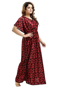 Premium Sarina Kaftan Nighty/Night Dresses For Women-thumb3