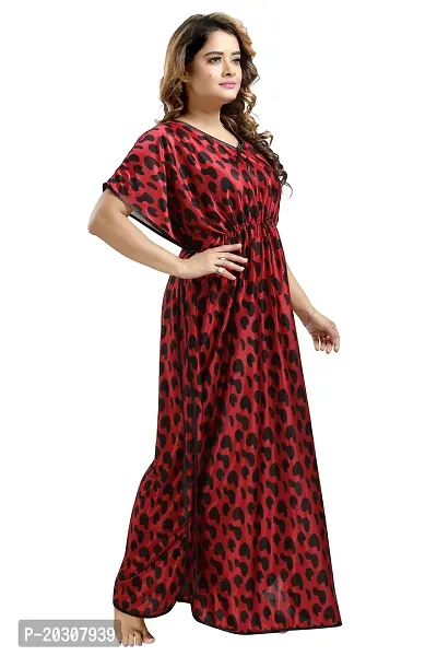 Premium Sarina Kaftan Nighty/Night Dresses For Women-thumb4