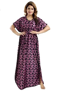Premium Sarina Kaftan Nighty/Night Dresses For Women-thumb3