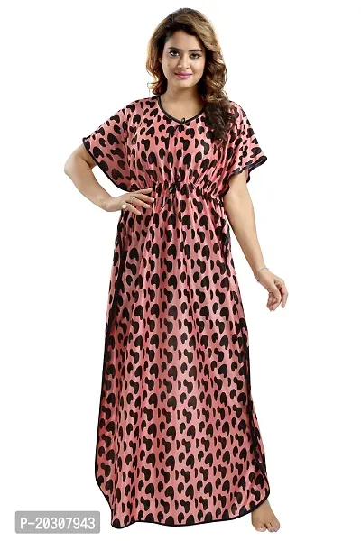 Premium Sarina Kaftan Nighty/Night Dresses For Women-thumb4