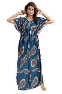 Premium Sarina Kaftan Nighty/Night Dresses For Women-thumb2