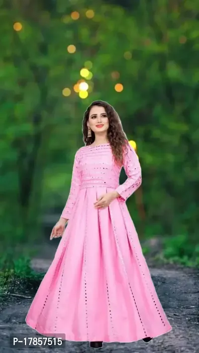 Beautiful Anarkali Rayon Gown