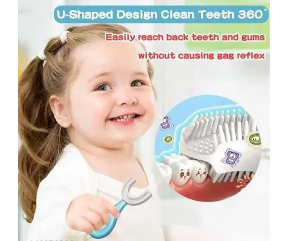 U Shaped Toothbrush for Kids