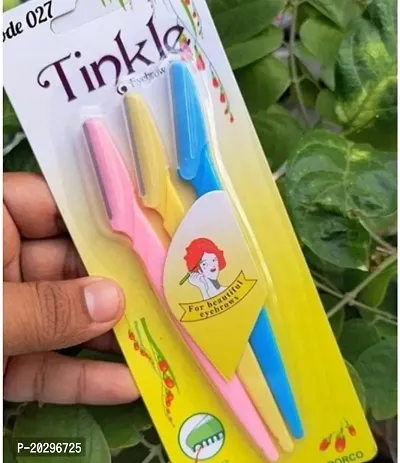 Tinkle Twinkle Eyebrow Painless Facial Hair Remover Razor for Face, Women and Men (Multicolour)