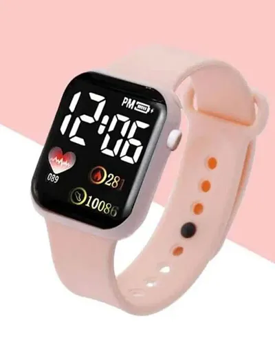 Stylish Trending Square Digital watch, Girls watches, Boys watches, Gift, watches, New watches, Women watches, Digital watch, Sports watch, Wtaches for Girls, Affordable Digital watch.(Pack of 1)