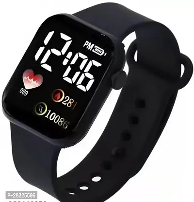 Digital Waterproof Wrist Watch with Led Band-thumb0