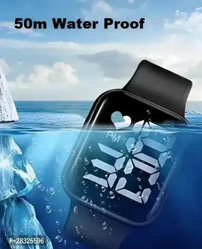 Digital Waterproof Wrist Watch with Led Band-thumb5