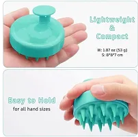 Kamview Hair Scalp Massager Shampoo Brush with Soft Silicone Bristles-thumb2