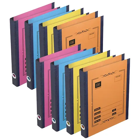 URBAN RINGS 8 Pack Box Files A4 Size Paper File Folder Cobra File  - Color May Vary (35 x 26 x 3.5 cm) (8 - Pack)