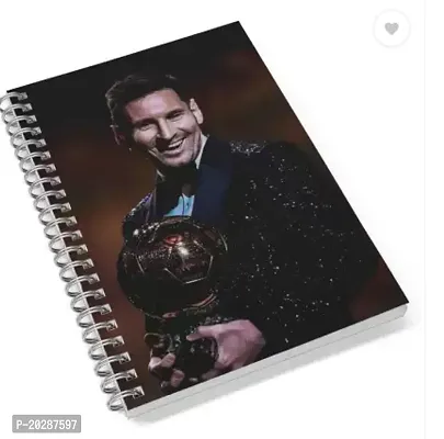 Lionel Messi A5 Notebook Ruled 100 Pages