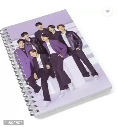 Bts Bangtan Boys A5 Notebook Ruled 100 Pages