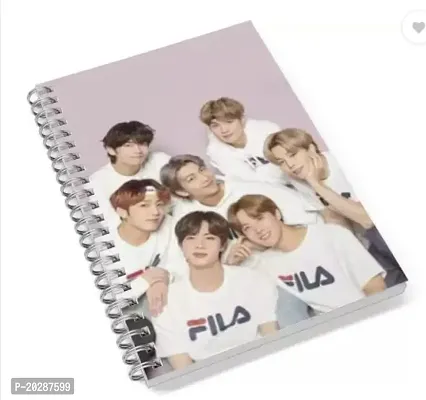 Bts Bangtan Boys A5 Notebook Ruled 100 Pages