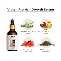 Vedix Customized Hair Fall Control Regimen For Normal/Curly/Oily Hair/ Scalp- Ayurvedic Hair Care - 3 Product Kit + Eclipta - Anti-Hairfall Shampoo - Hair...-thumb2