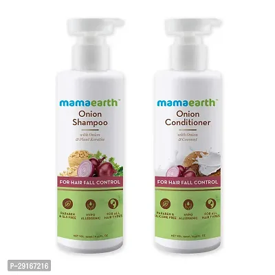 Onion Anti Hairfall Combo (Shampoo and Conditioner)- 250 ml each-thumb0