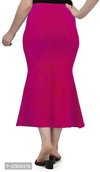 Reliable Pink Lycra Blend  Stitched Patticoats For Women-thumb2