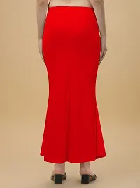 Stylish Red Polyester Spandex Solid Body Shaper For Women-thumb1