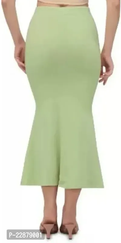 Green Cotton Saree Shapewear-thumb3