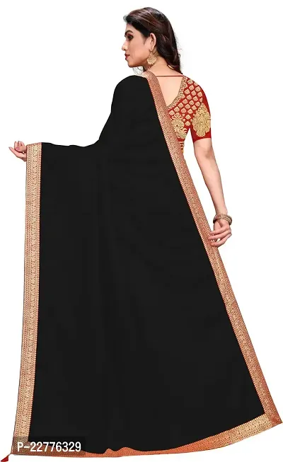 Fancy Chiffon Saree with Blouse Piece for Women-thumb2