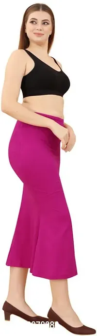 Pink Polyester Blend Saree Shapewear-thumb3