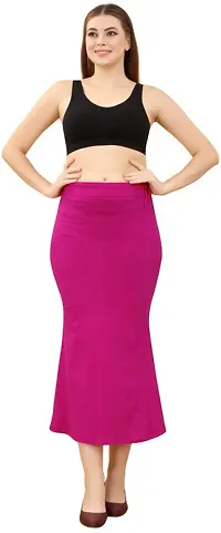 Pink Polyester Blend Saree Shapewear-thumb4