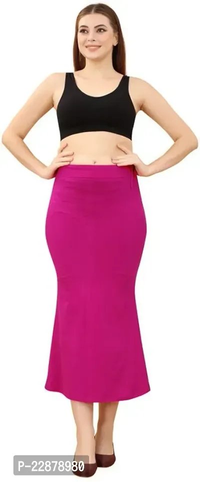 Pink Polyester Blend Saree Shapewear-thumb5