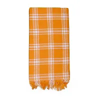 Ethazh Multicolor Checked Cotton Bath Towels Light Weight,Fast Absorption,Large Size, Combo Set Pack of 3 Pieces (75 X 150 cm)-thumb2