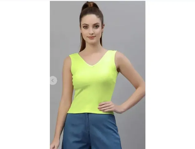 Elegant Lycra Tops For Women