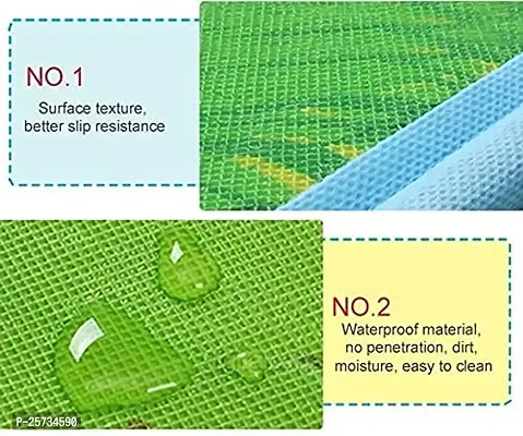 Jukkre Baby Mats Waterproof Play Mat for Kids Extra Large Size Crawl Thick Foldable Double Sided Non-Slip Reversible Portable Mat Use for Outdoor/Picnic/Beach/Travel-thumb3