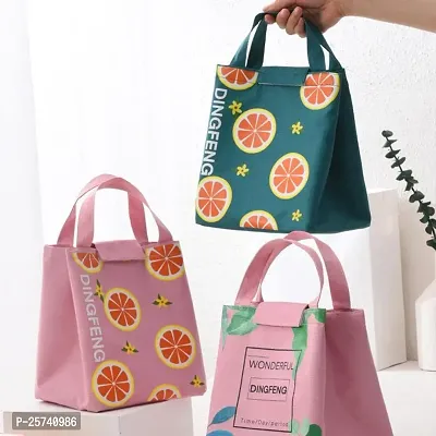 Jukkre Cute Lunch Bags for Women, Cartoon Thermal Lunch Tote Bag-thumb5