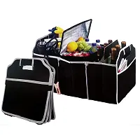 Jukkre Car Trunk Storage Organizer Collapsible Folding Car Storage Box Car Boot Organizer-thumb1