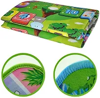 Jukkre Kid Baby Play Mat Floor Activity Happy Farm Rug Child Crawling Carpet, Double Sided Water Proof Baby Mat Carpet Baby Crawl Play Mat Kids Infant Crawling Play Mat Carpet Baby Gym Water-thumb2