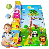 Jukkre Baby Mats Waterproof Play Mat for Kids Extra Large Size Crawl Thick Foldable Double Sided Non-Slip Reversible Portable Mat Use for Outdoor/Picnic/Beach/Travel-thumb1