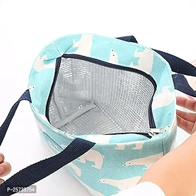 Jukkre Insulated Lunch Bag (Sky Blue Bag)-thumb3