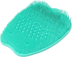 Jukkre Foot Scrubber Cleaner Massager, Shower Foot Massager Cleaner Brush with Non-Slip Suction Cups and Soft, for Foot Care, Foot Circulation  Reduces Foot Pain-thumb1