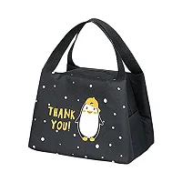 Jukkre Nylon, Animal Design Insulated Lunch Bags Small for Women Work, Student Kids To School, Thermal Cooler Tote Bag Picnic Organizer Storage Lunch Box Portable and Reusable (Multicolor)-thumb1