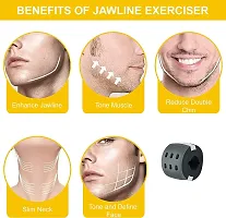 JUKKRE Jaw Exerciser, Jawline Exerciser , Jawline Shaper for Men Women, Jaws Exercise Ball Double Chin Reducer for Face Neck Muscle, Facial Exerciser (DOCTOR RECOMMENDED)-thumb2