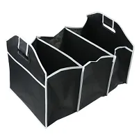 Jukkre Car Trunk Storage Organizer Collapsible Folding Car Storage Box Car Boot Organizer-thumb3